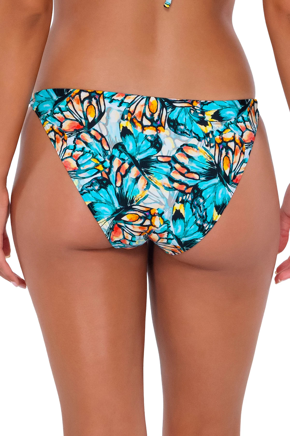 PACIFIC GROVE Leah Tab Side Hipster Bikini Bottom image number 2