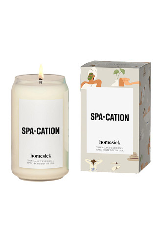 WHITE Spa-Cation Candle