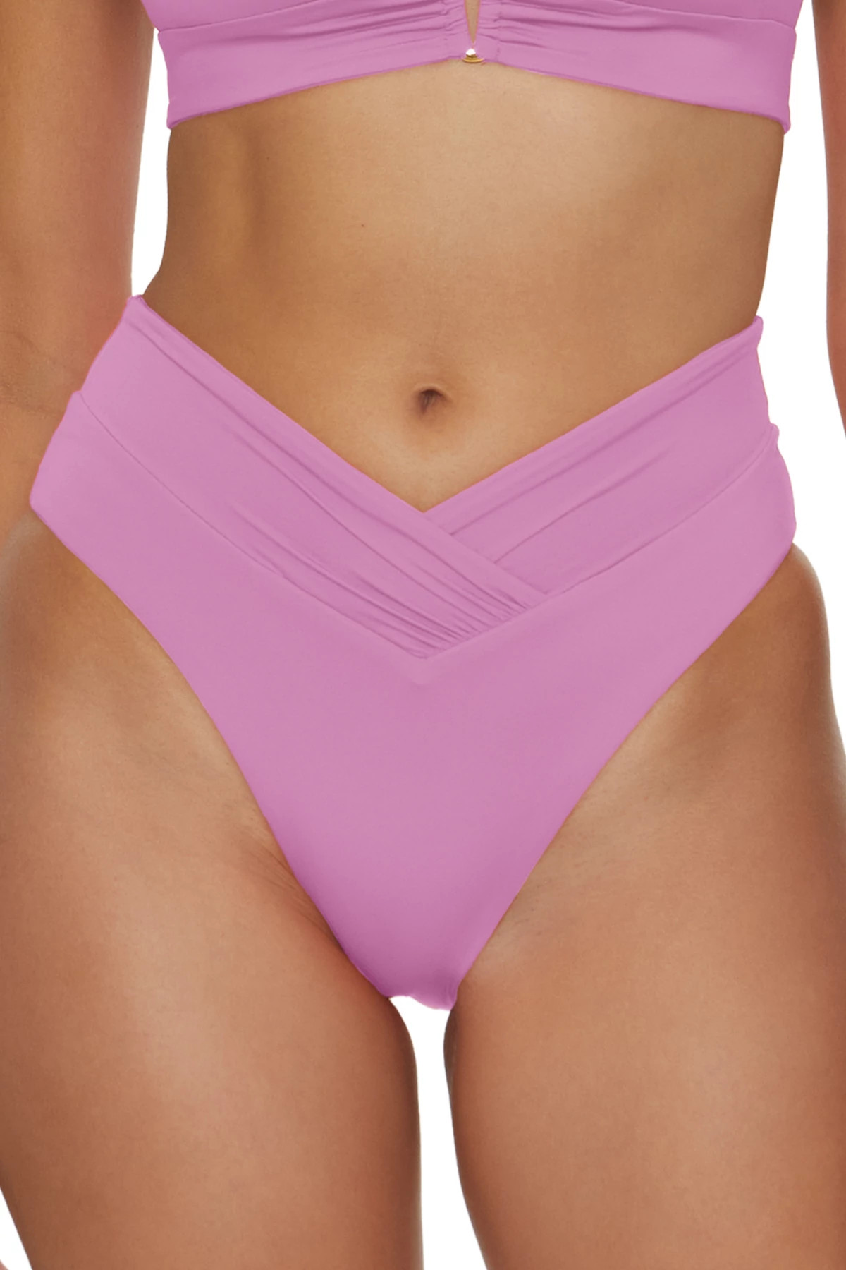 ORCHID Carolina High Waist Bikini Bottom image number 1