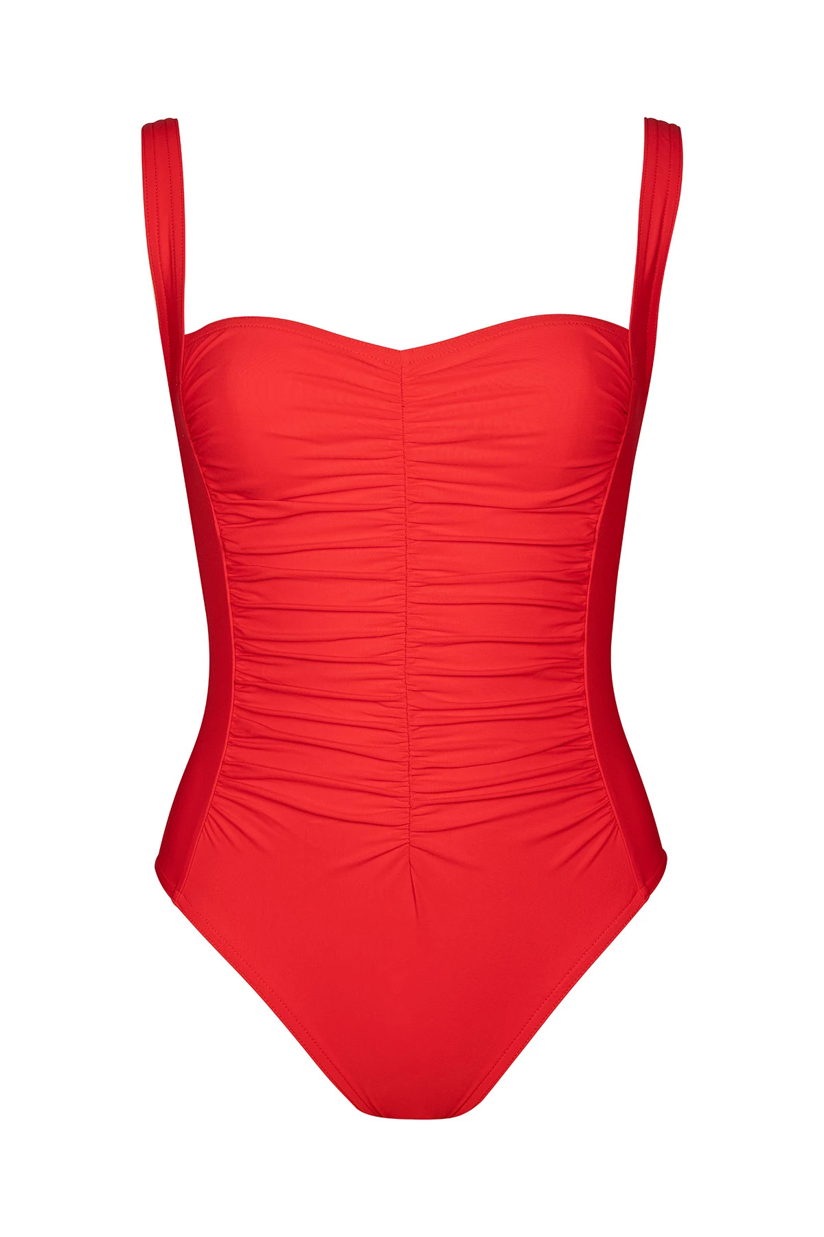 CHERRY Square Neck One Piece Swimsuit image number 3