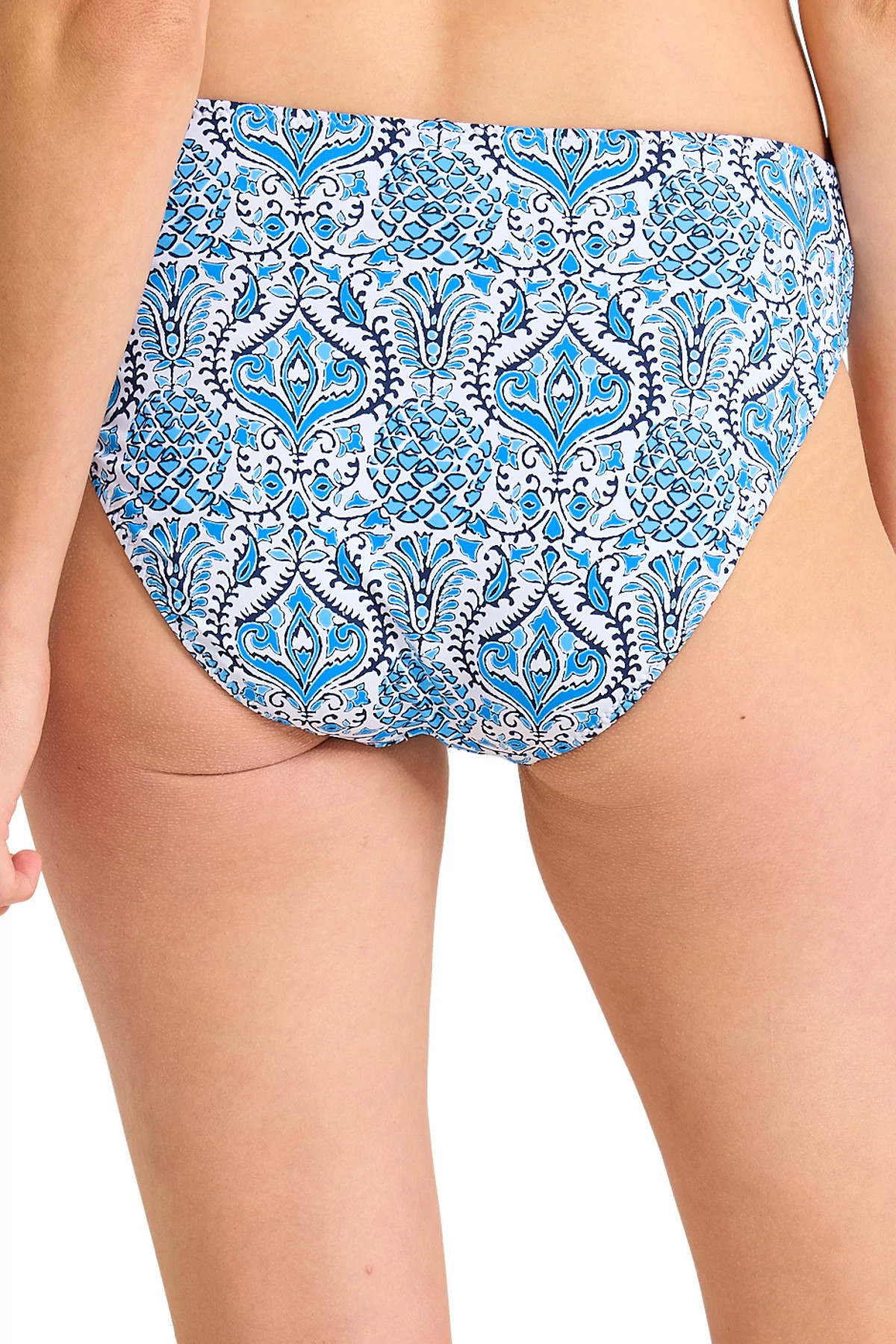 INDIGO TIDE Noble Pineapple Reversible Bikini Bottom image number 3