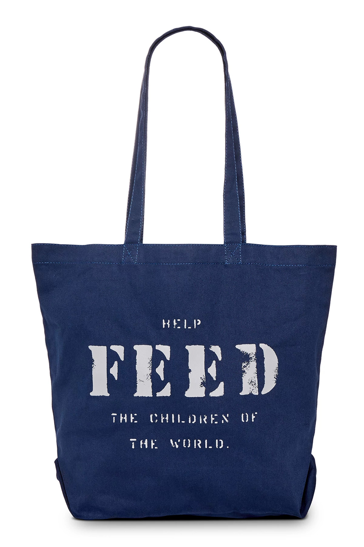 NAVY Large Feed 10 Tote image number 1