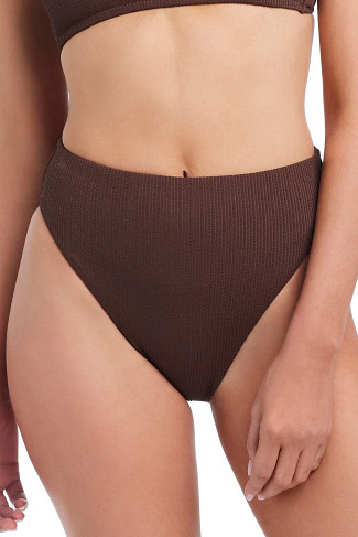 ESPRESSO High Waist Bikini Bottom