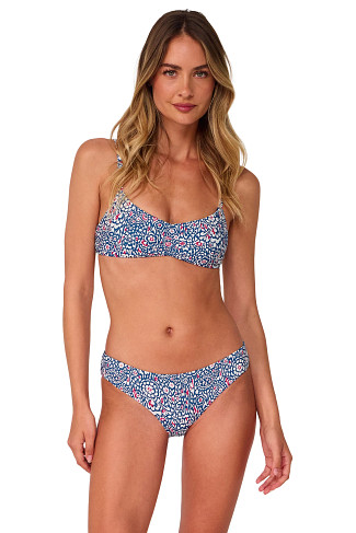 AMERICANA RIB Sylvia Bralette Bikini Top