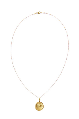 GOLD Crab Artifact Necklace