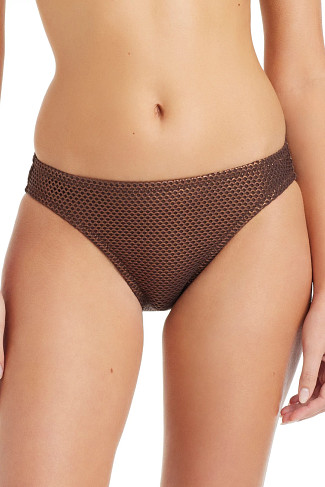 ESPRESSO BRONZE Crochet Bikini Bottom