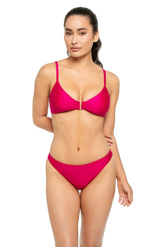FUCHSIA Yazmin Triangle Bikini Top