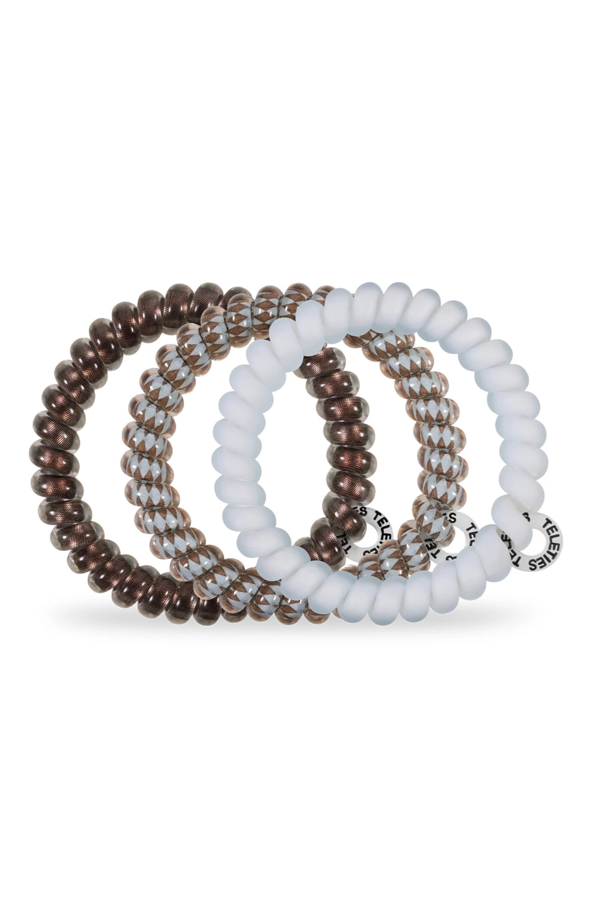 MULTI Truly Taupe Small Hair Ties image number 2