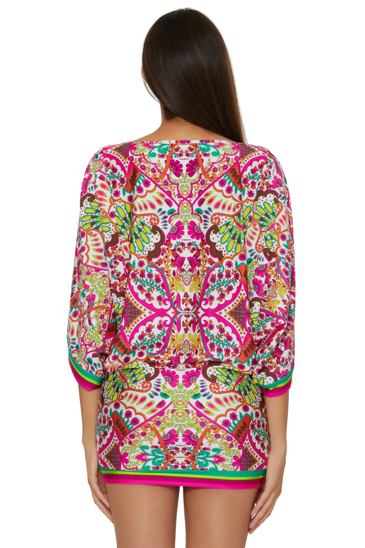 MULTI Hawaiian Garden Tunic image number 2