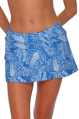 CANOPY Sporty Zip Pocket Swim Skirt