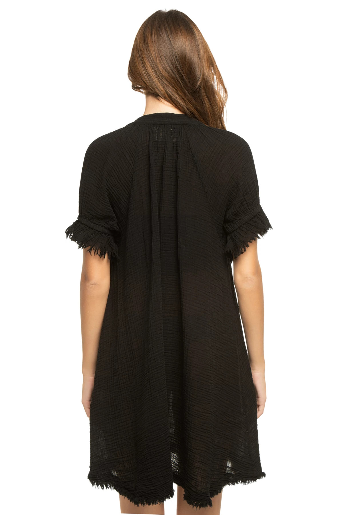 BLACK Antibes Puff Sleeve Tunic image number 2