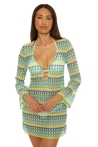 GREEN APPLE Utopia Crochet Tunic