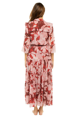 FLORA ROSADA Pamelina Midi Dress