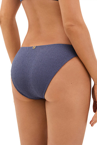 FIRENZE VERONA Bell Textured Chain Hipster Bikini Bottom