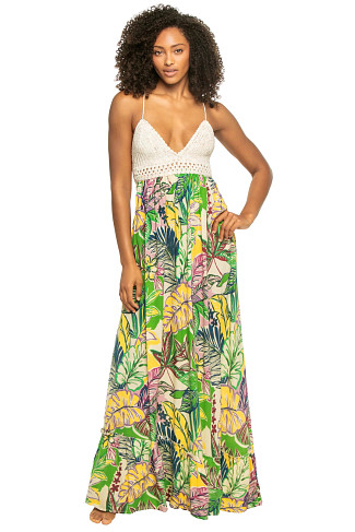 MIXTE Mencia Crochet Maxi Dress