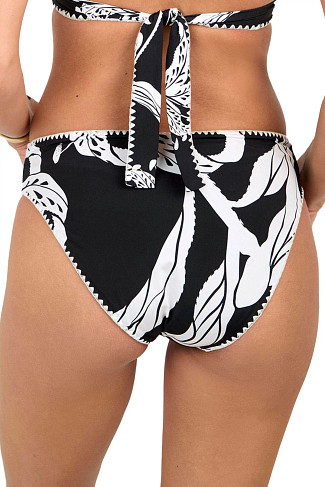 BLACK SANDS Whipstitch Hipster Bikini Bottom