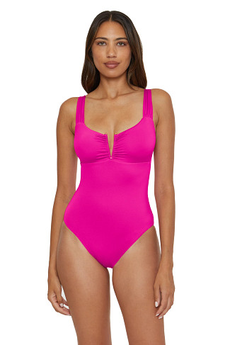 AZALEA Viviana V-Front One Piece Swimsuit