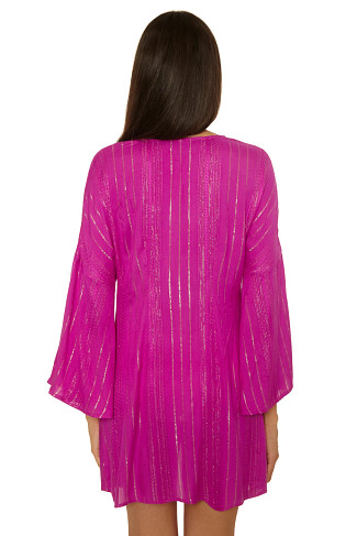 HIBISCUS Tie Front Kimono