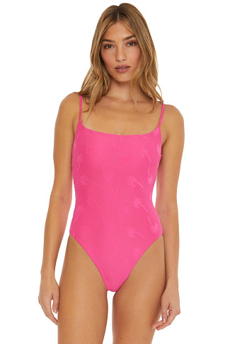 VENUS PINK Sway Over The Shoulder One Piece Swimsuit