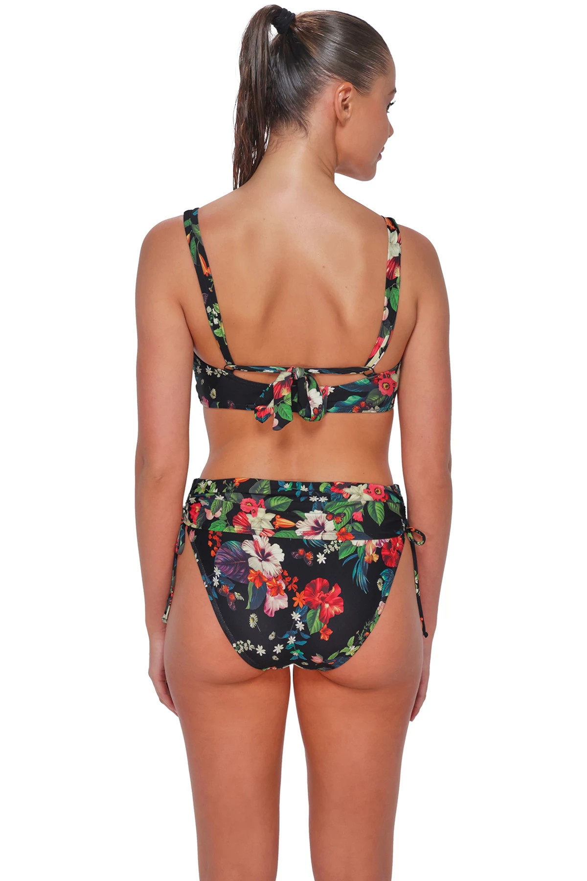 FLEUR NOIRE Vienna V-Wire Bikini Top (D+ Cup) image number 4