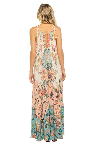 BOHO FLORAL DELHI MIX Boho Floral Maxi Dress