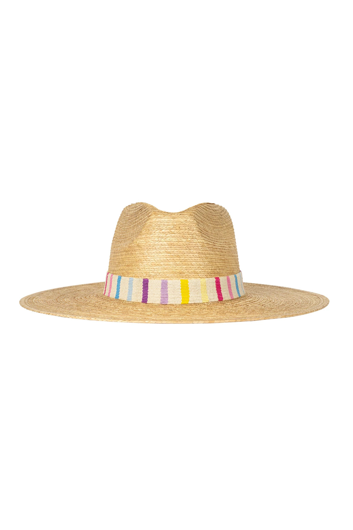 NATURAL Valentina Palm Straw Panama Hat image number 1