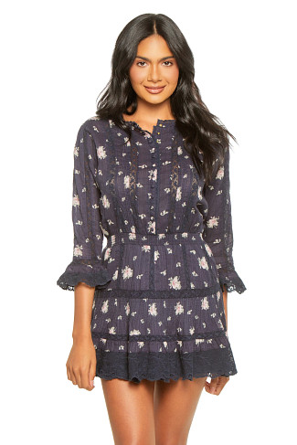 INKWASH Vesna Cotton Floral Mini Dress