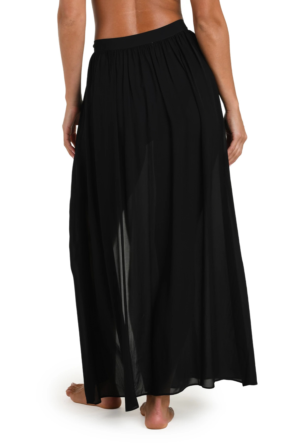 BLACK Klaire Maxi Skirt image number 2