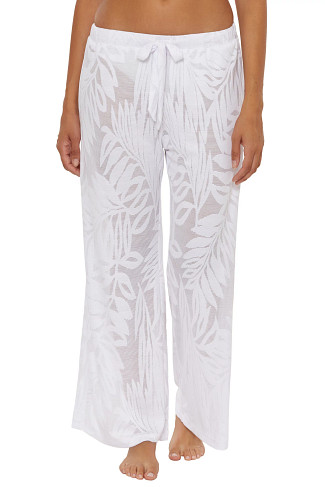 WHITE Catamaran Sheer Pants