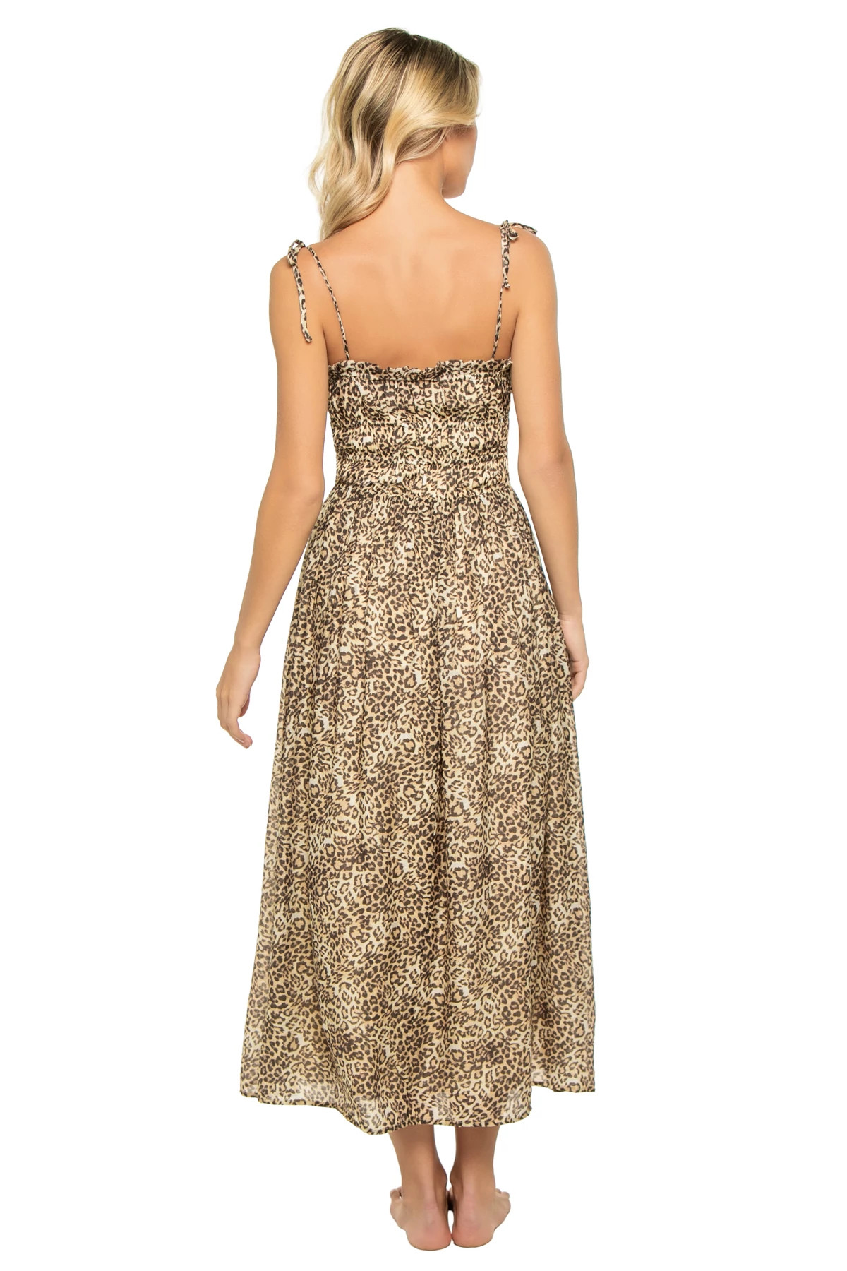 LEOPARD Tahlia Midi Dress image number 2