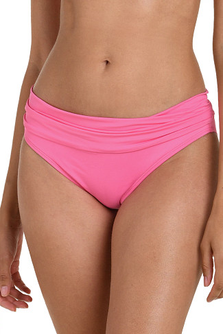 ROSE PINK Island Goddess Banded Bottom