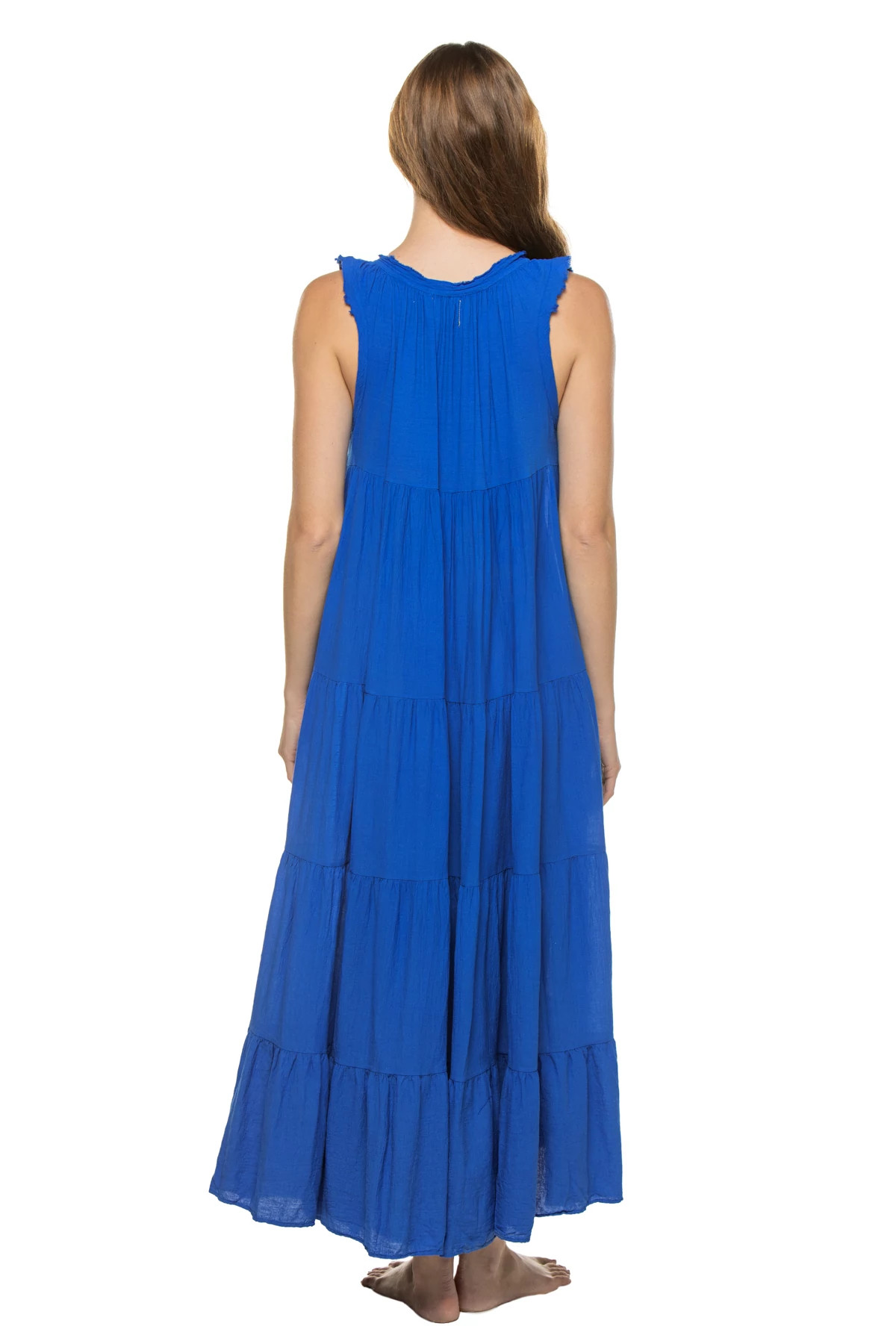 KLEIN BLUE Lighthouse Beach Maxi Dress image number 2