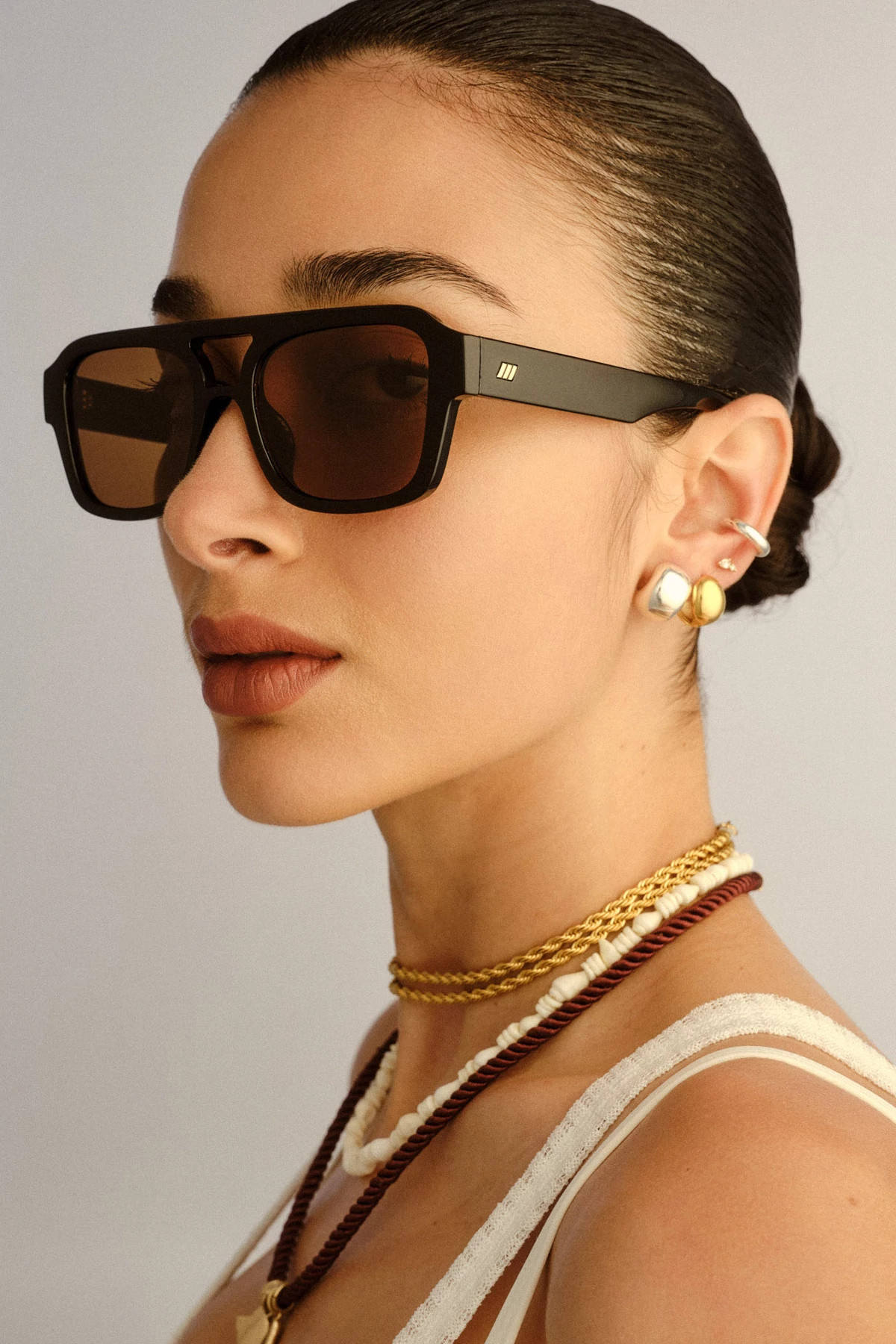 BLACK Subzero Polarized Sunglasses image number 3