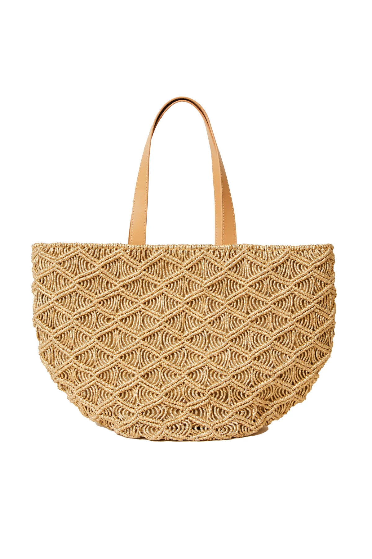 ROSE GOLD Kai Lurex Tote image number 1