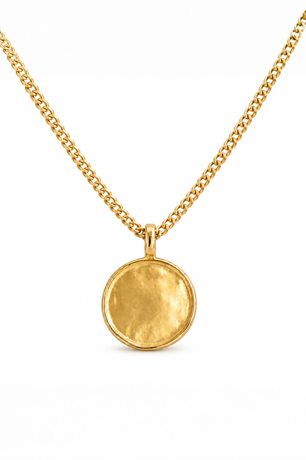 GOLD Catherine Medallion Necklace image number 1