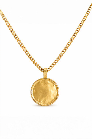 GOLD Catherine Medallion Necklace