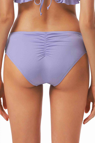 VIOLET Shirred Tab Side Hipster Bikini Bottom