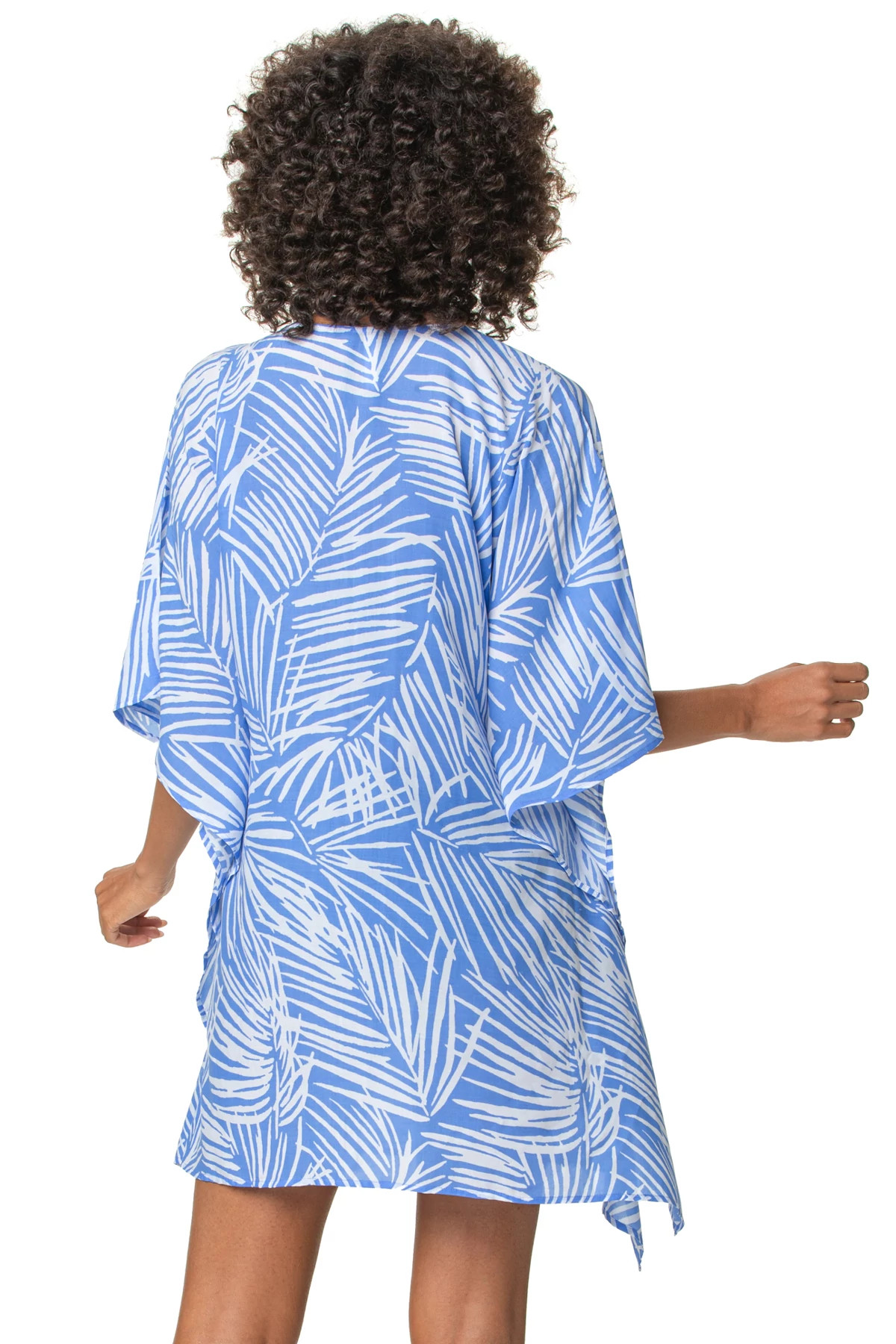PERIWINKLE Resort Palm Tunic image number 2