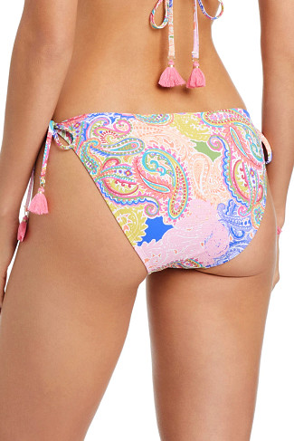 MULTI Paisley Print Tie Side Bikini Bottom