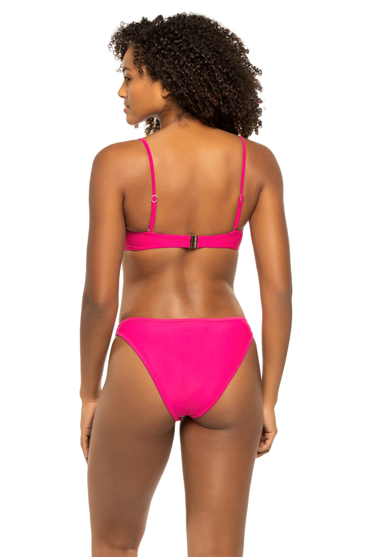 PERFECT PINK Margaux Bandeau Bikini Top image number 2