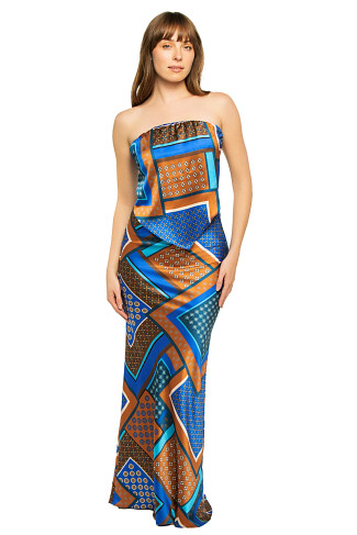 TILE PATCHWORK FS032 Mae Crop Top