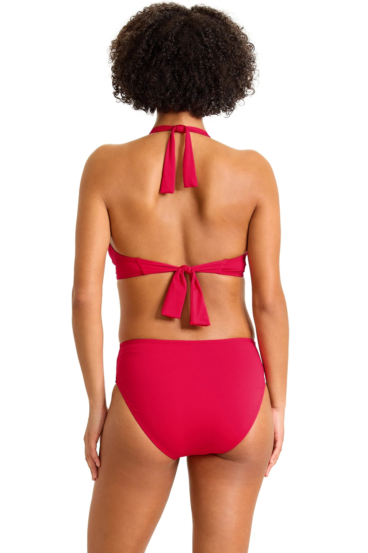 ROSSOVIVO Pearl Solids Halter Bikini Top image number 2