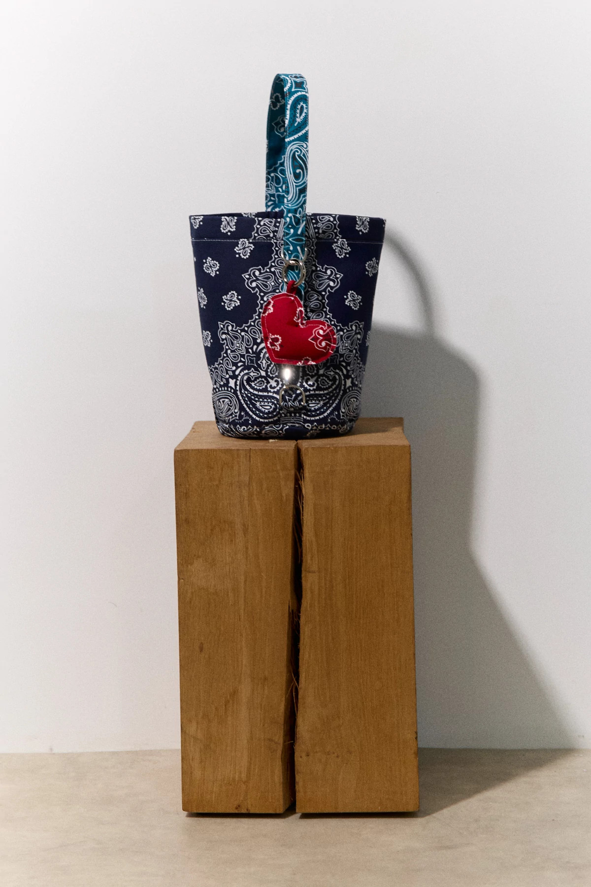 ALL REAL RED Heart Charm Keychain image number 3