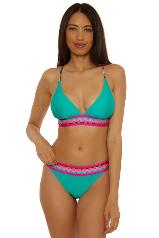 MULTI Paralia Reversible Halter Bikini Top