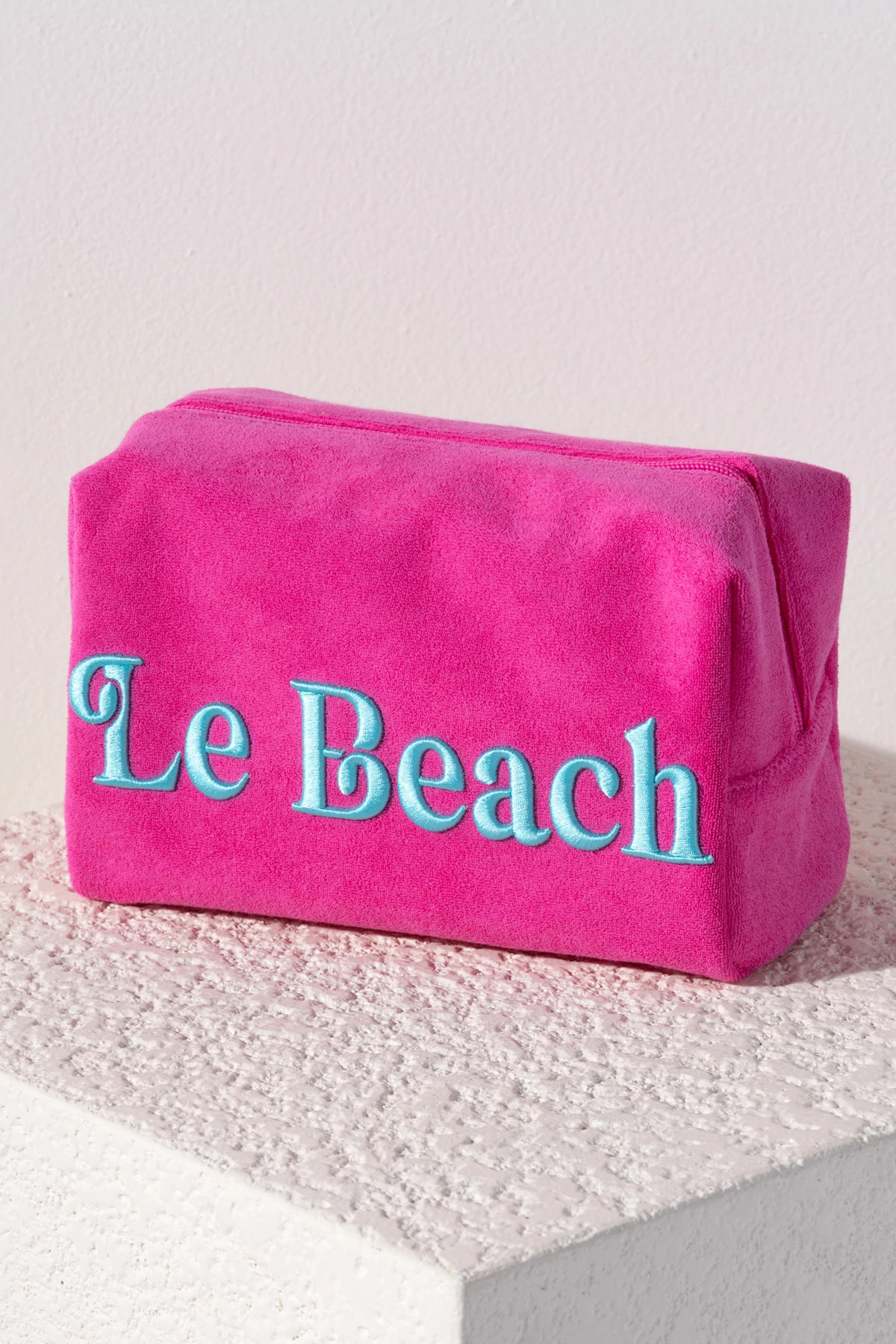 FUCHSIA Le Beach Terry Pouch image number 2
