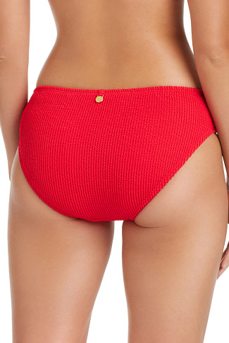 RED Pucker Up Hipster Bikini Bottom