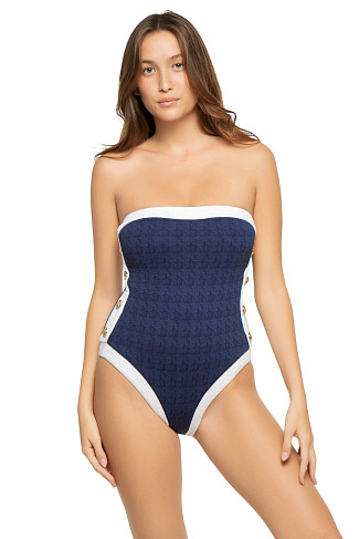 MARINE Tory Bandeau One Piece Swimsuit