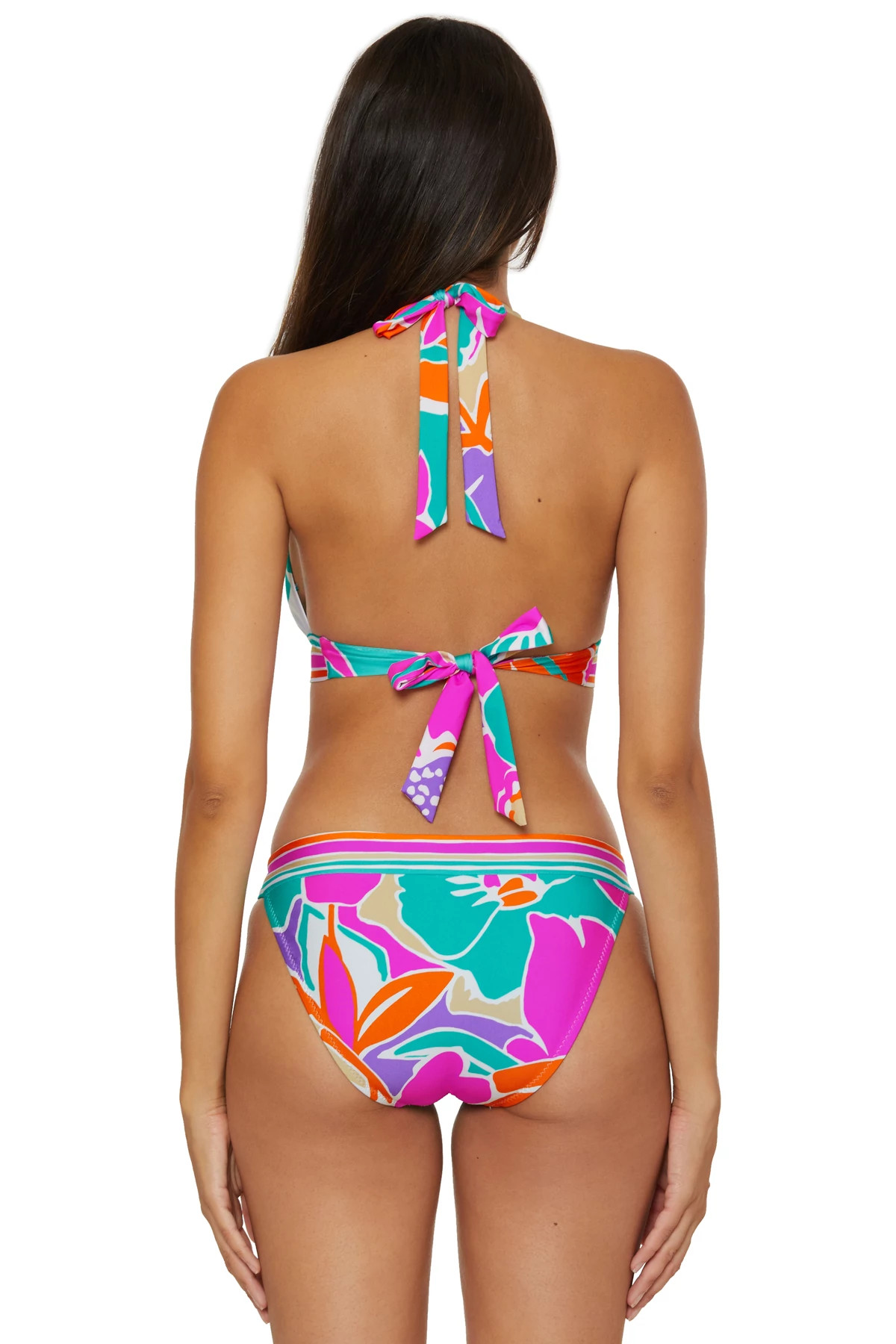 MULTI Amalfi Halter Bikini Top image number 2