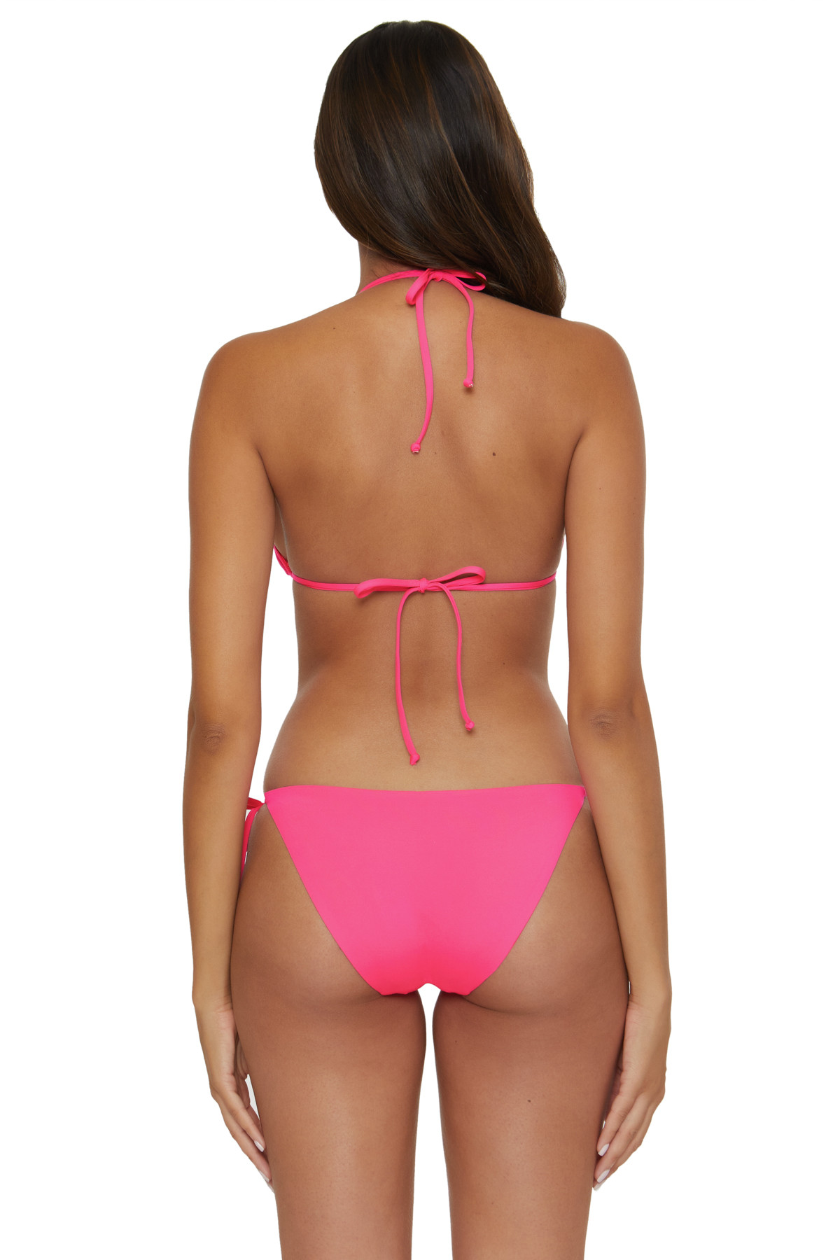 PINK GLO Cheryl Triangle Bikini Top image number 2
