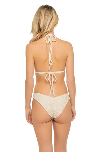 AMALIA TEXTURE Emma Textured Triangle Bikini Top